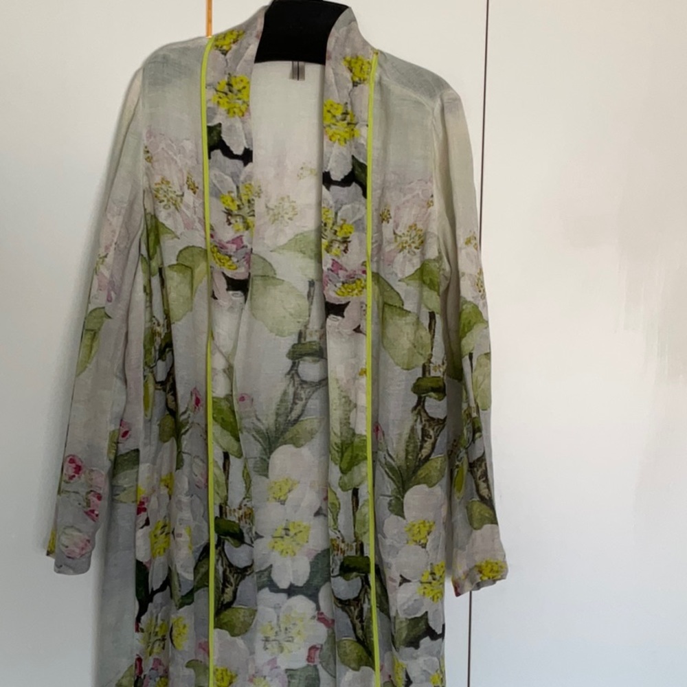 Anthropologie linen Duster